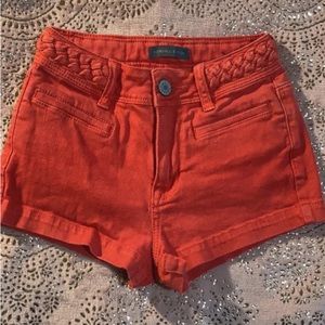 Red Kendall & Kyle shorts